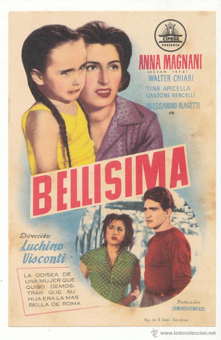 Cine: Bell&iacute;sima. Sencillo de Cifesa. - Foto 1