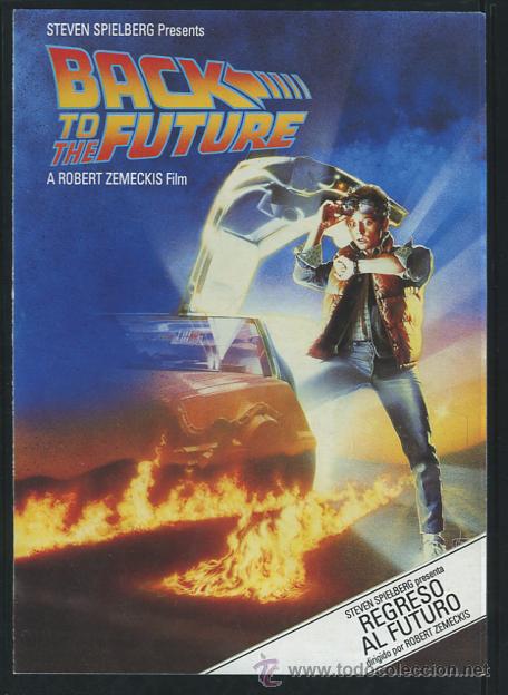 Cine: PROGRAMA Regreso al Futuro Michael J. Fox, Christopher LLoyd, Mary Steenburgen. - Foto 1