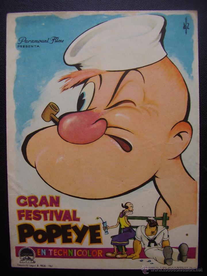 Cine: GRAN FESTIVAL DE POPEYE - Foto 1