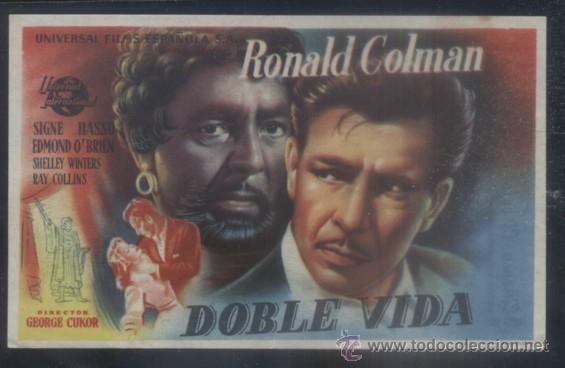 Cine: PROGRAMA DE CINE: DOBLE VIDA. PC-3929 - Foto 1