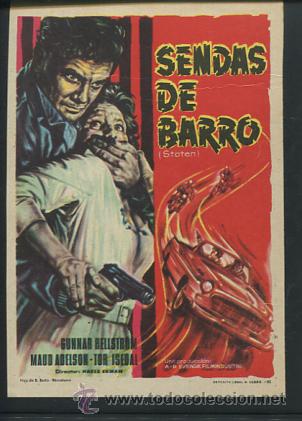 Cine: PROGRAMA SENDAS DE BARRO (GUNNAR HELLSTR&Ouml;M - MAUDE ADELSON - TOR ISEDAL) - Foto 1