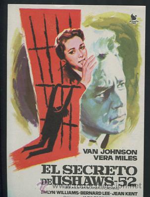 Cine: PROGRAMA El secreto de Ushaws-52 - Van Johnson, Vera Milis - Foto 1