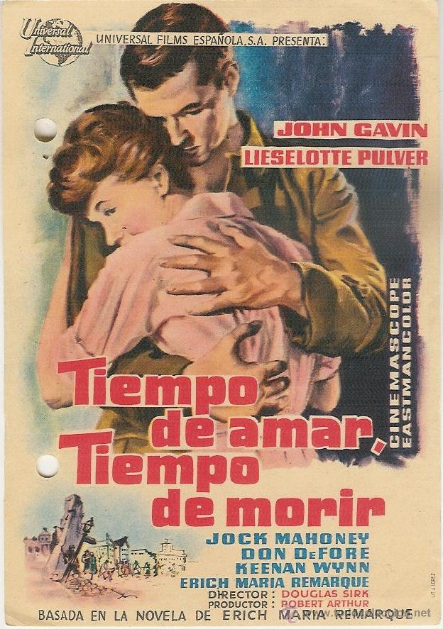 Cine: Programa de cine Tiempo de amar, tiempo de morir - Foto 1