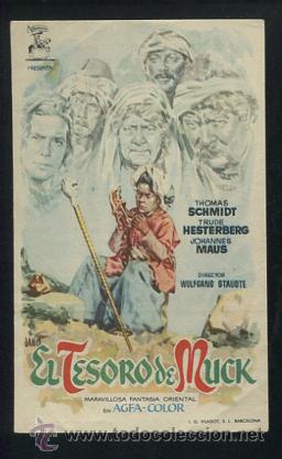 Cine: PROGRAMA El Tesoro de Muck - Thomas Schmidt, Trude Hesterberg CON PUBLICIDAD - Foto 1