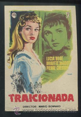 Cine: PROGRAMA Traicionada - Lucia Bose, Brigitte Bardot MAC - Foto 1