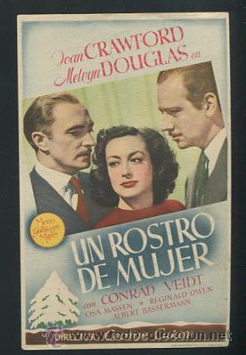 Cine: PROGRAMA UN ROSTRO DE MUJER, con Joan Crawford. MELVYN DOUGLAS - Foto 1