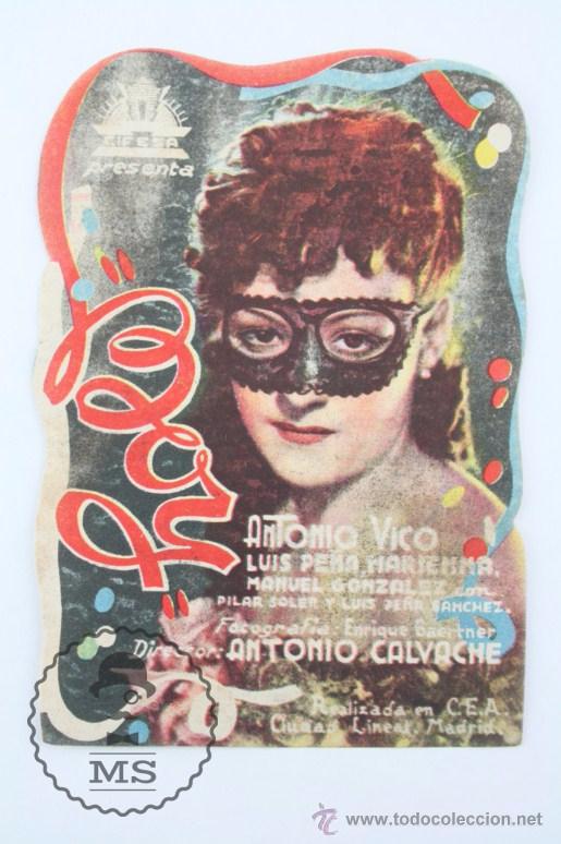 Cine: Programa de Cine - Boy - Antonio Vico - Publicidad al Dorso, A&ntilde;o 1943 - Foto 1