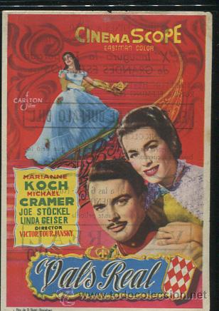 Cine: PROGRAMA VALS REAL (MARIANE KOCH - MICHAEL CRAMER - JOE STOCKEL) CON PUBLICIDAD - Foto 1