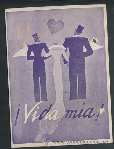 Cine: PROGRAMA Vida m&iacute;a - Marta Ecgerth, Leo Slezak - Con publicidad - Foto 1