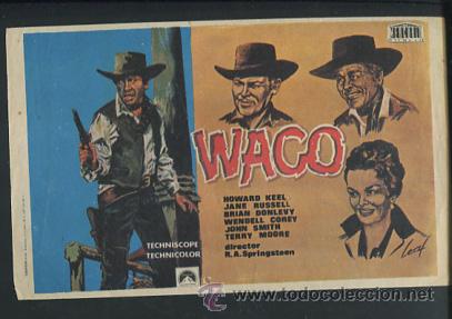 Cine: PROGRAMA WACO (Howard Keel - Jane Russell - Brian Donlevy - Wendell Corey - Terry Moore) - Foto 1