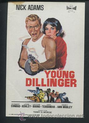 Cine: PROGRAMA YOUNG DILLINGER - NICK ADAMS - Foto 1