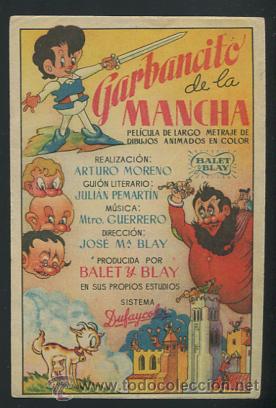 Cine: PROGRAMA GARBANCITO DE LA MANCHA DIBUJOS ANIMADOS ESPA&Ntilde;OL - Foto 1