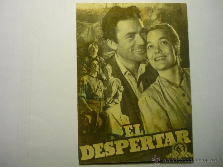 Cine: PROGRAMA DOBLE EL DESPESTAR -GREGORY PECK-PUBLICIDAD - Foto 1