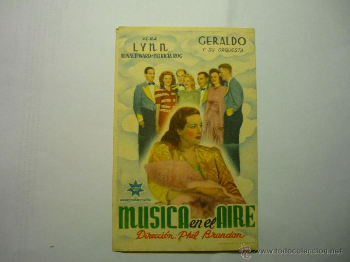 Cine: programa musica en el aire.-vera lynn - Foto 1