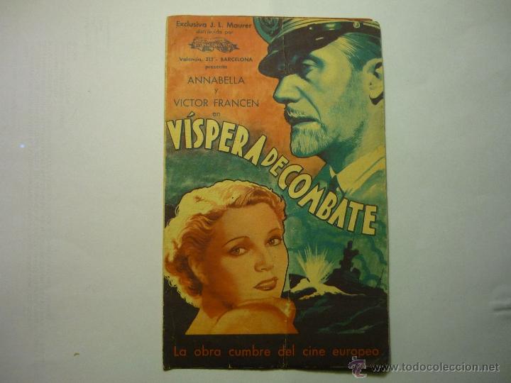 Cine: PROGRAMA DOBLE VISPERA DE COMBATE- - CINE ESPA&Ntilde;A- ALGECIRAS?? - Foto 1
