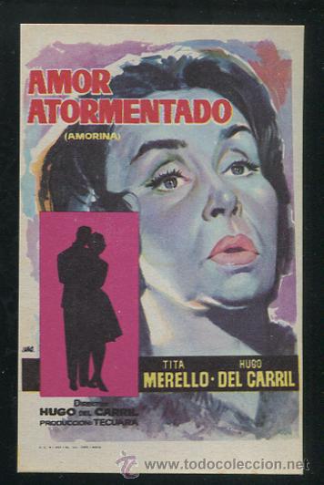 Cine: PROGRAMA AMOR ATORMENTADO,TITA MERELLO, HUGO DEL CARRIL, JANO - Foto 1