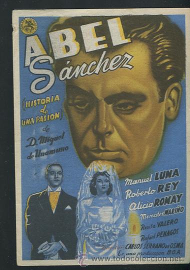 Cine: PROGRAMA Abel S&aacute;nchez - Manuel Luna, Alicia Romay con publicidad - Foto 1