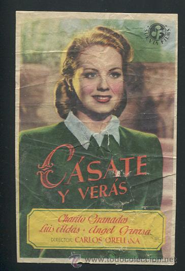 Cine: PROGRAMA C&aacute;sate y veras - Charito Granados, Luis Aldas - Foto 1