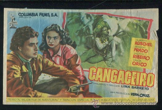 Cine: PROGRAMA Cangaceiro - Alberto Ruschel, Marisa Prado - Foto 1