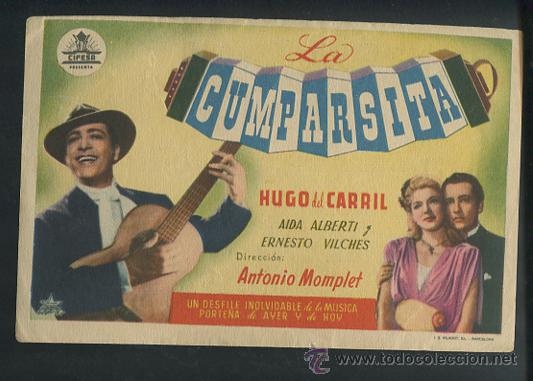 Cine: PROGRAMA La Cumparsita - Hugo Del Carril, Aida Alberti - Foto 1