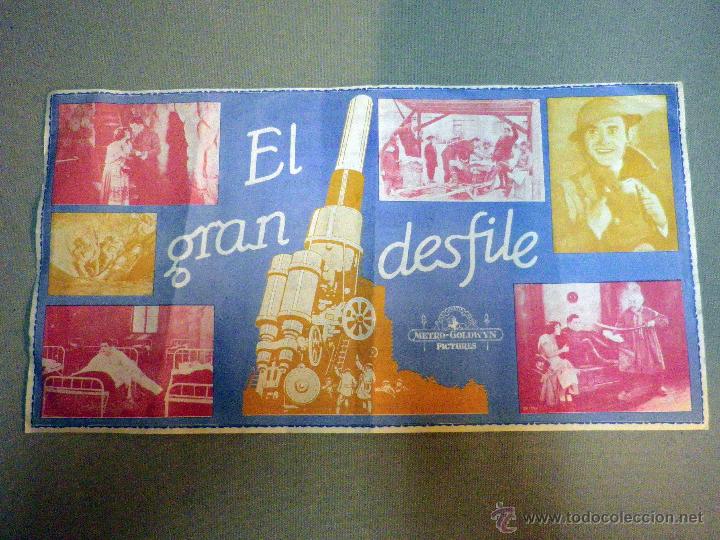 Cine: FOLLETO DE CINE, PROGRAMA, EL GRAN DESFILE, FASCIMIL - Foto 1