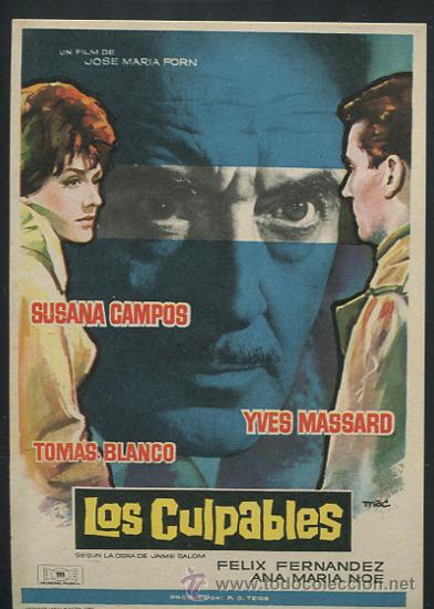 Cine: PROGRAMA Los culpables - Susana Campos, Yves Massard - Foto 1