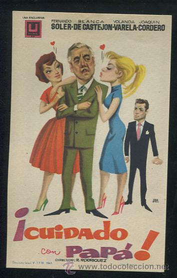Cine: PROGRAMA CUIDADO CON PAPA (FERNANDO SOLER - BLANCA DE CASTEJON - YOLANDA VARELA) - Foto 1
