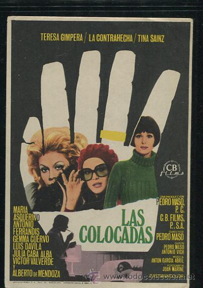 Cine: PROGRAMA LAS COLOCADAS - TERESA GIMPERA - GEMMA CUERVO - Foto 1