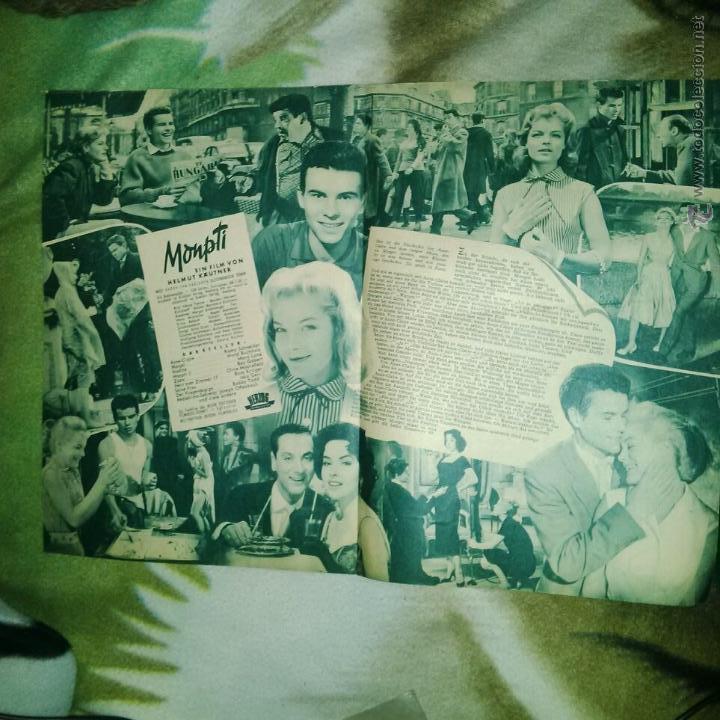 Cine: MONPTI ROMY SCHNEIDER PROGRAMA ANTIGUO ALEMAN 36 X 26 - Foto 2