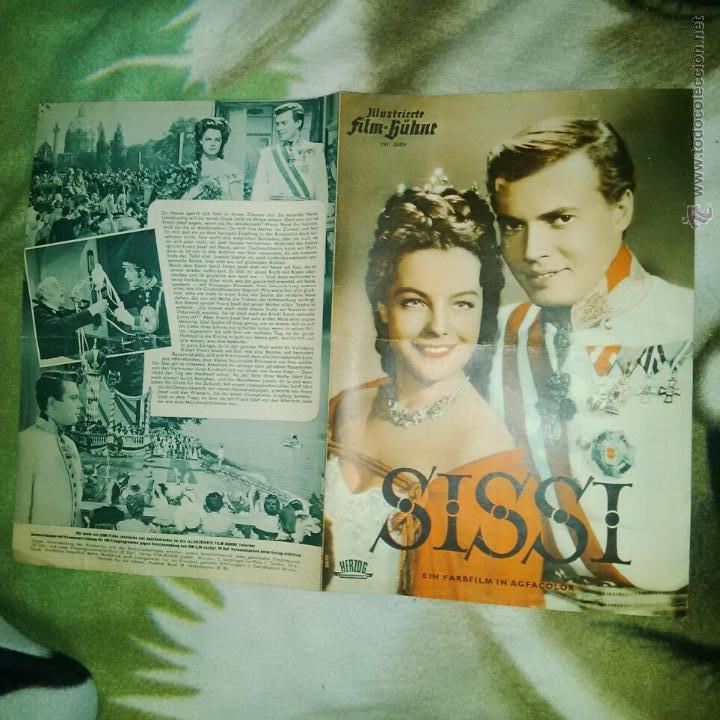 Cine: SISSI ROMY SCHNEIDER PROGRAMA ANTIGUO ALEMAN 36 X 26 - Foto 1
