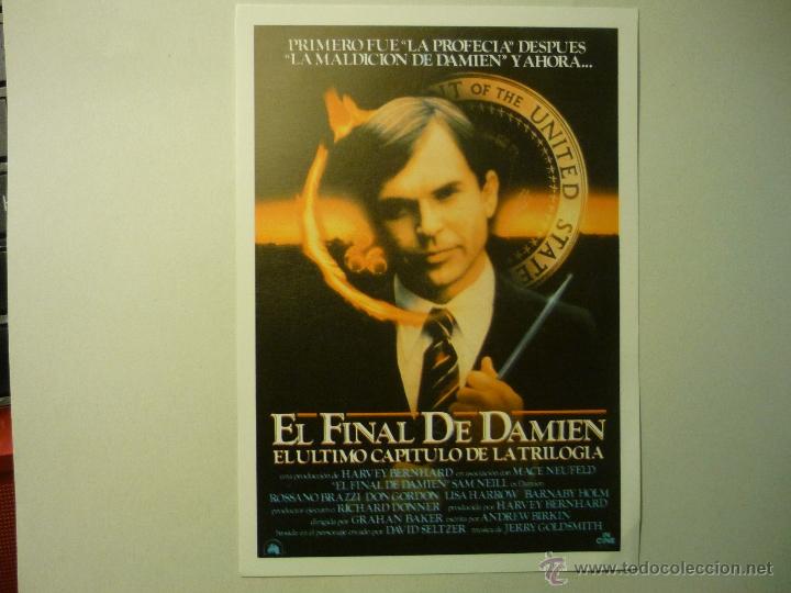 Cine: programa moderno el final de damien -san neill -sam neill - Foto 1