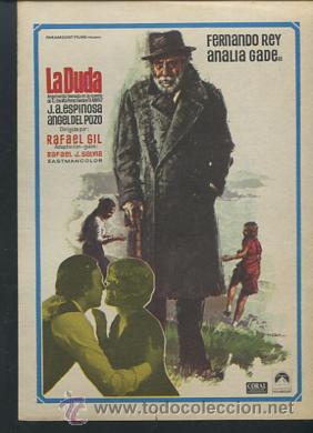 Cine: PROGRAMA LA DUDA- FERNANDO REY-ANALIA GAD&Eacute;- RAFAEL GIL - Foto 1