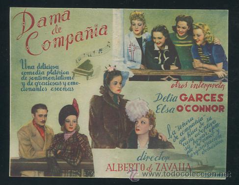 Cine: PROGRAMA DAMA DE COMPA&Ntilde;IA OLINDA BOZAN ESTEBAN SERRADOR - Foto 1