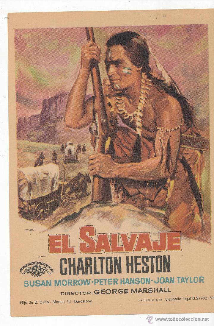 Cine: El Salvaje. Programa sencillo. - Foto 1