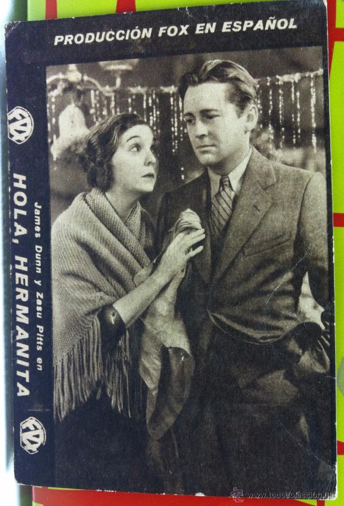Cine: HOLA HERMANITA, PROGRAMA FOX, JAMES DUNN - Foto 1