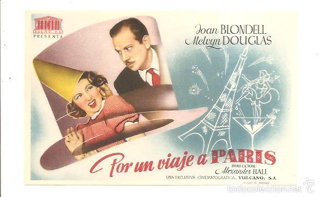 Cine: PROGRAMA POR UN VIAJE A PAR&Iacute;S - Foto 1