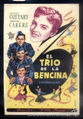 Cine: PROGRAMA DE CINE: EL TRIO DE LA BENCINA.   PC-4026 - Foto 1