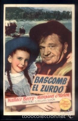 Cine: PROGRAMA DE CINE: BASCOMB EL ZURDO.    PC-4029 - Foto 1