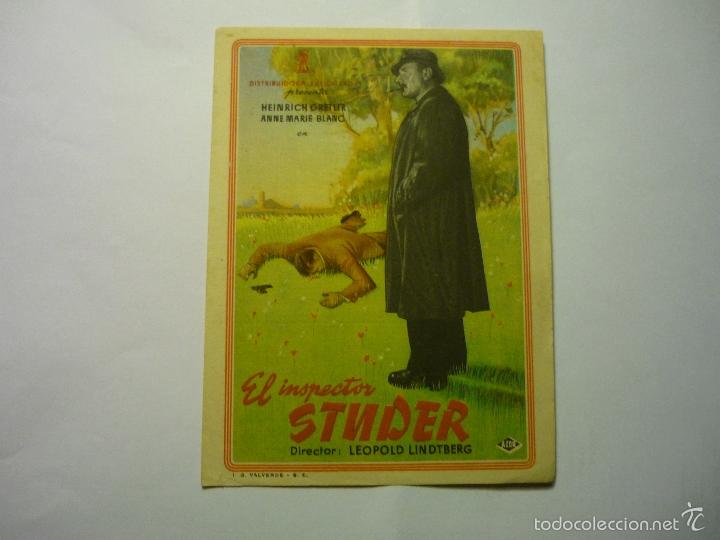 Cine: PROGRAMA EL INSPECTOR STUDER- - Foto 1