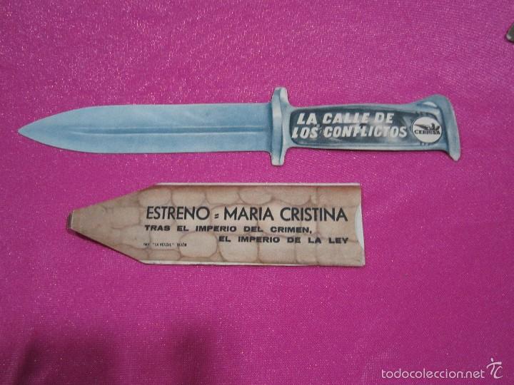 Cine: LA CALLE DE LOS CONFLICTOS PROGRAMA DE CINE TROQUELADO C16 - Foto 1