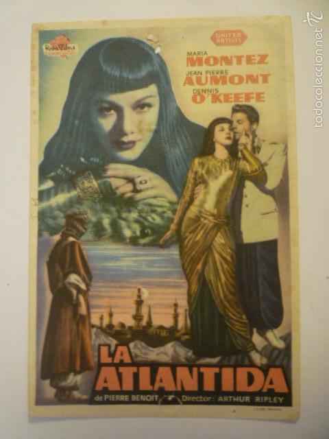 Cine: PROGRAMA DE CINE LA ATLANTIDA. TEATRO CALDERON DE LA BARCA.