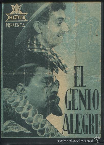 Cine: PROGRAMA EL GENIO ALEGRE, ANTONIO VICO - Foto 1