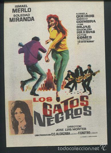 Cine: PROGRAMA Los gatos negros - Ismael Merlo, Soledad Miranda - Foto 1