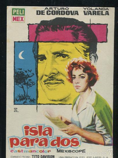 Cine: PROGRAMA Isla para dos - Arturo De Cordova, Yolanda Varela - Foto 1
