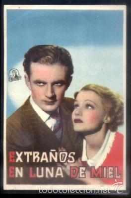 Cine: PROGRAMA DE CINE: EXTRA&Ntilde;OS EN LUNA DE MIEL.   PC-4057 - Foto 1