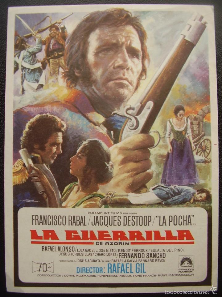 Cine: LA GUERRILLA, FRANCISCO RABAL - Foto 1