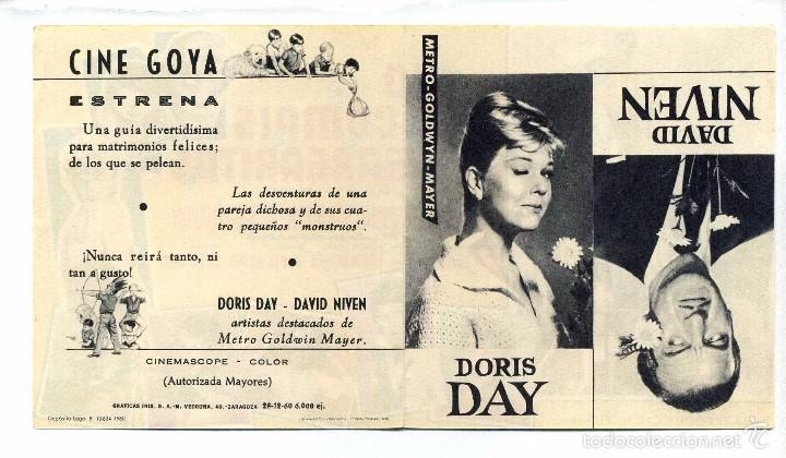 Cine: NO OS COMAIS LAS MARGARITAS, con Doris Day. - Foto 2