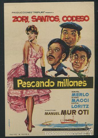 Cine: PROGRAMA Pescando Millones - Ismael Merlo, Zori, Santos, Codeso - Foto 1