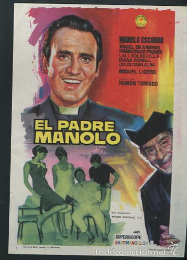 Cine: PROGRAMA El padre Manolo - Manolo Escobar, &Aacute;ngel de Andres - Foto 1