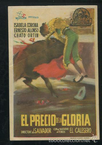 Cine: PROGRAMA El precio de la Gloria - Isabela Corona, Ernesto Alonso - Foto 1